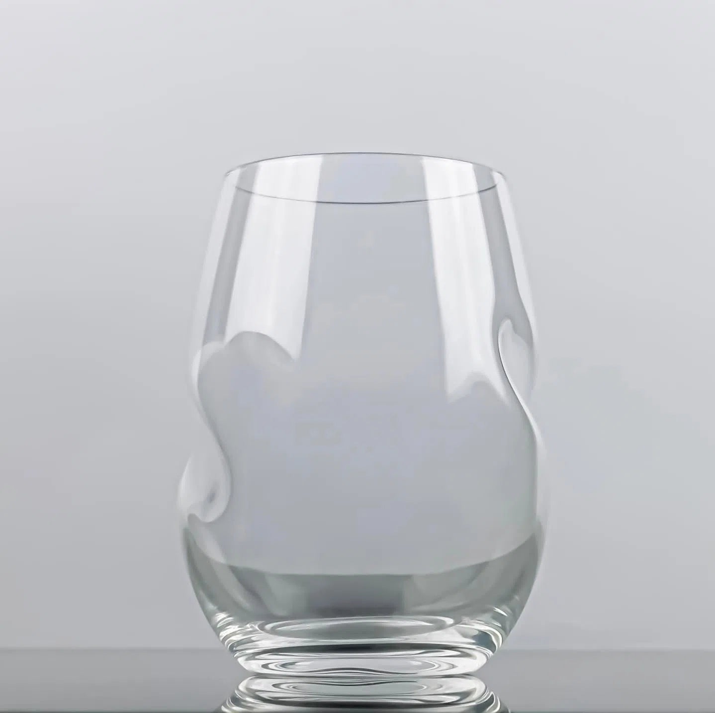 Premium 430ml Borosilicate Glass Whiskey Tumbler with Elegant Twist Design - Perfect for Scotch, Bourbon, Cocktails & Home Bar Decor