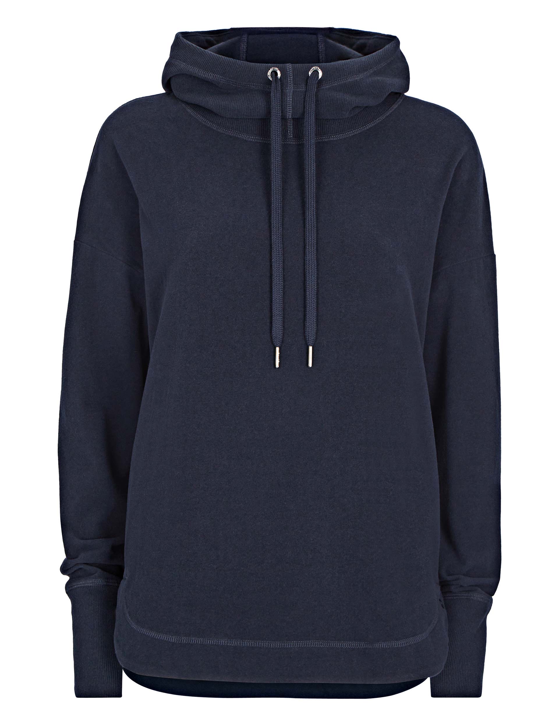 Italian Fleece Hoodie for Men & Women - Soft & Warm Navy Blue Pullover - Perfect for Outdoor Activities, Camping & Casual Wear