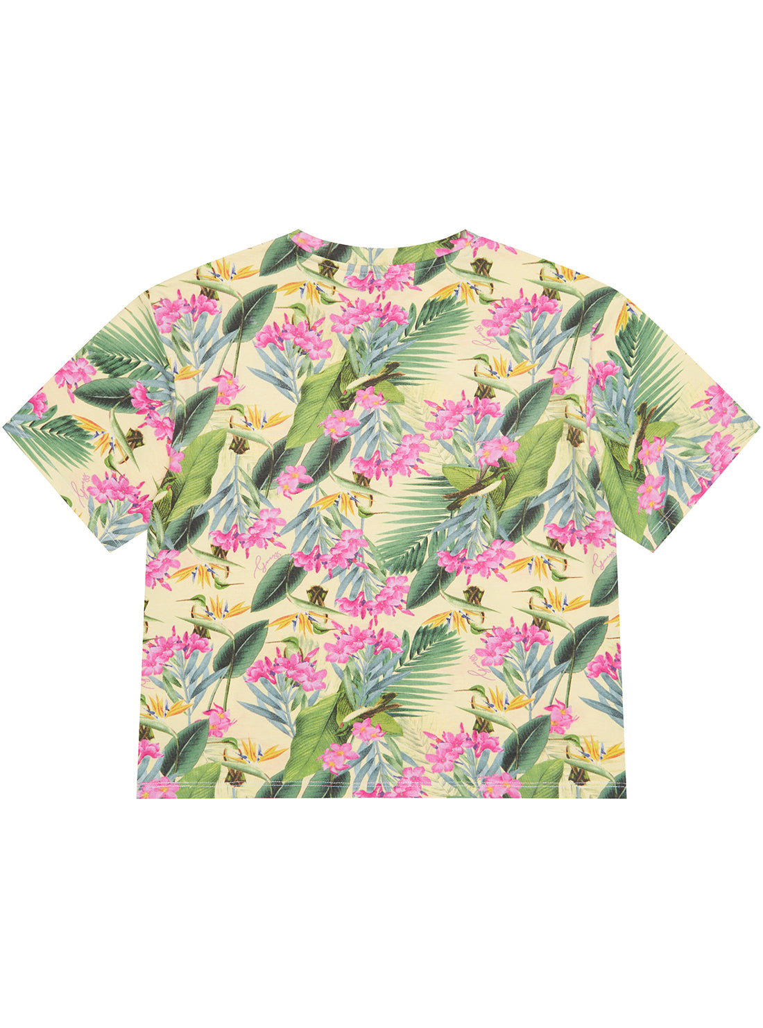 Botanical Print Short Sleeve T-Shirt for Women - Floral Summer Casual Tee (Sizes 7-16) - Perfect for Beach Outings, Picnics & Everyday Wear