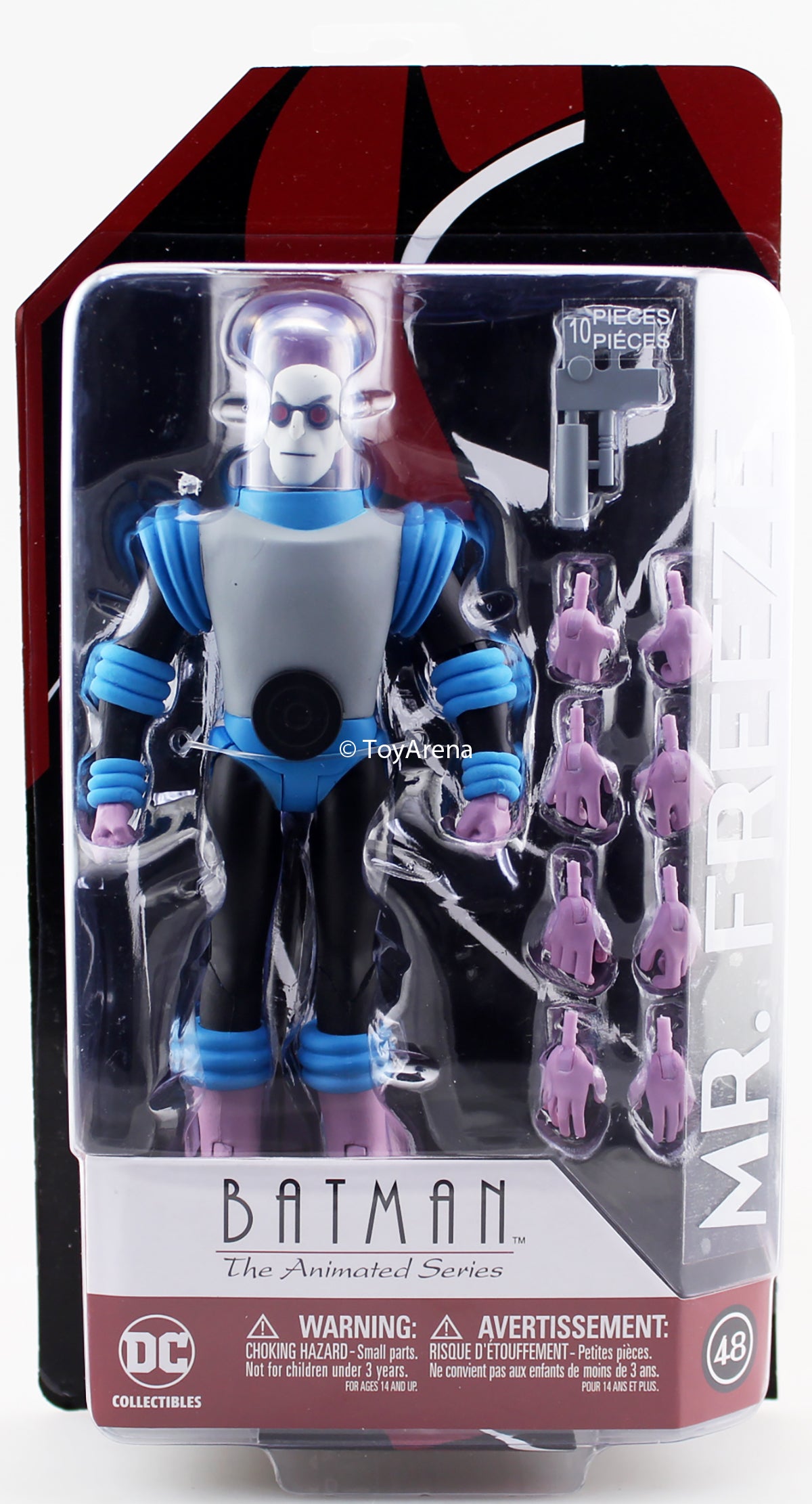 DC Collectibles Batman The Animated Series Mr. Freeze Action Figure - 6-Inch Detailed Collectible Toy for Display & Play - Perfect for DC Fans & Collectors - Great for Home Decor, Office Display & Gift Giving
