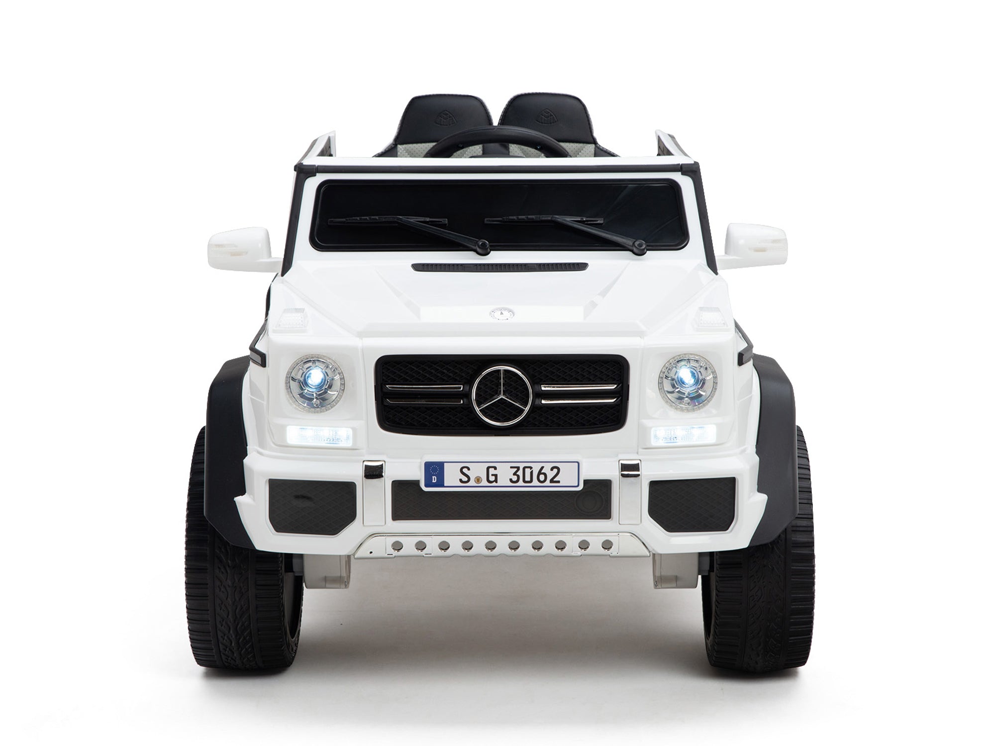 12V Mercedes Maybach G650 Landaulet Kids Ride On Car with Parent Remote Control - White Electric SUV Toy for Boys & Girls - Perfect for Birthday Gifts, Outdoor Play & Backyard Fun