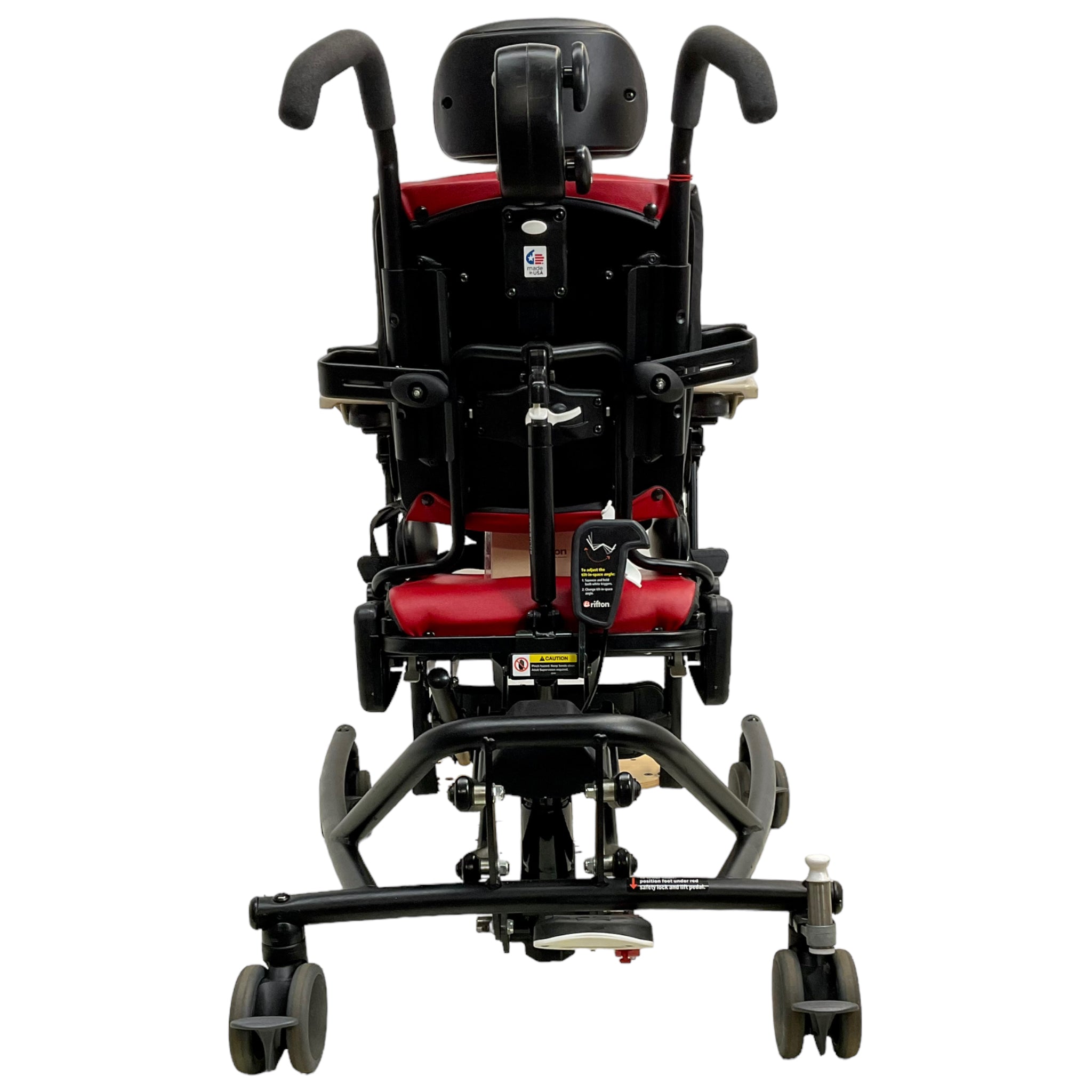 Rifton 850 Medium Hi-Low Activity Chair with Tilt & Elevate Function - Adjustable Mobility Chair for Users 40-56
