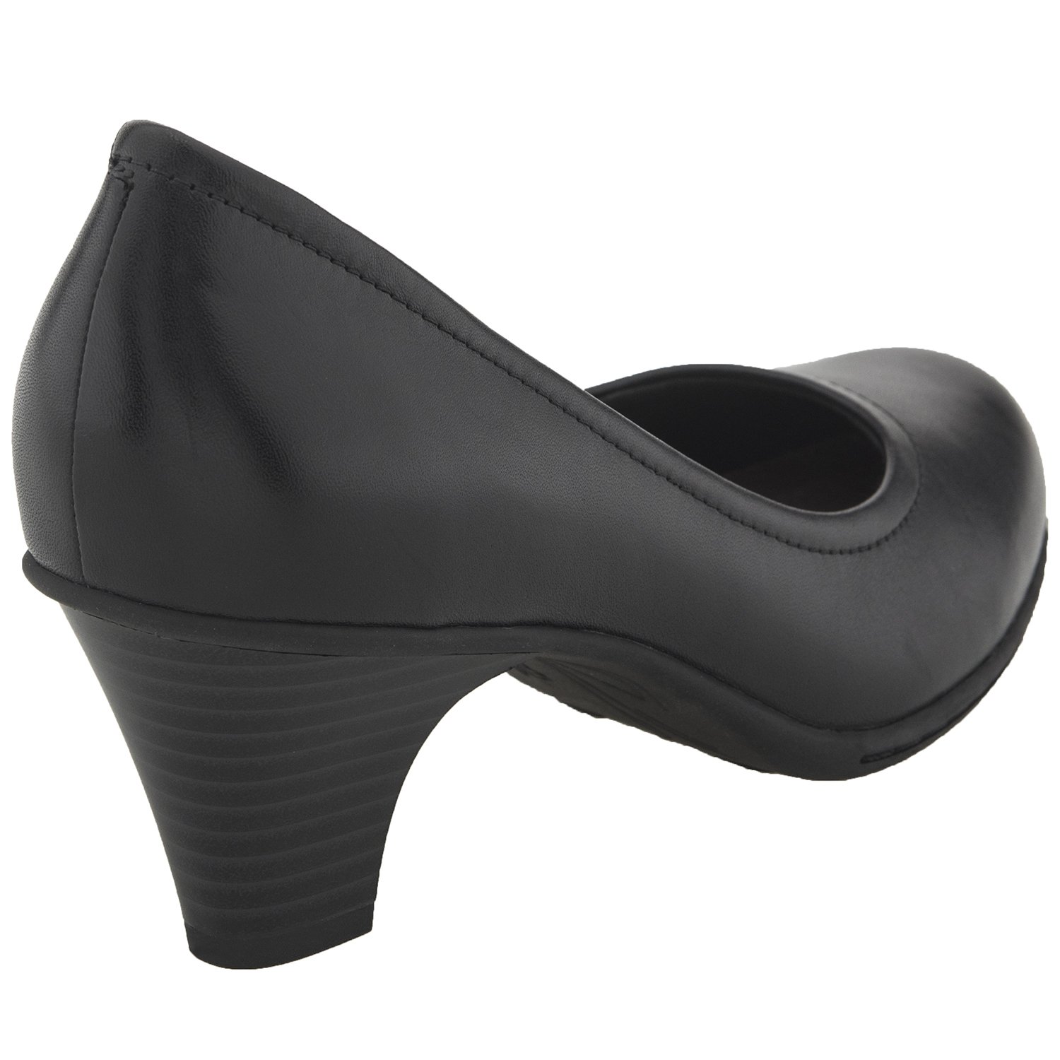 Earth Women's Bijou Black Pump Heels - Size 7 Medium | Comfortable Dress Shoes for Work, Party & Special Occasions