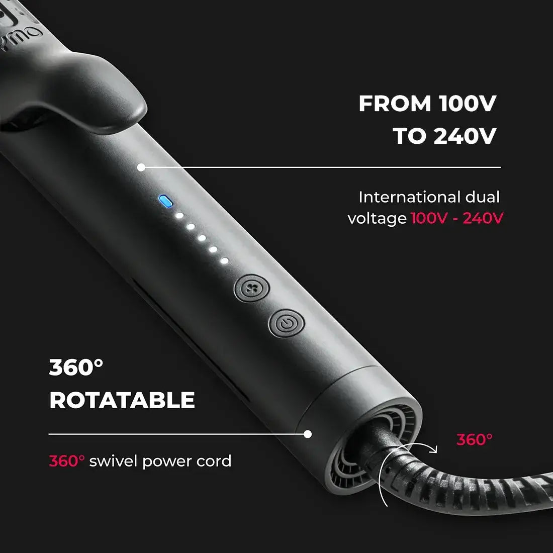 TYMO Airflow FB Hair Dryer - Professional Ionic Blow Dryer for Fast Drying & Frizz Control - Perfect for Home & Salon Use