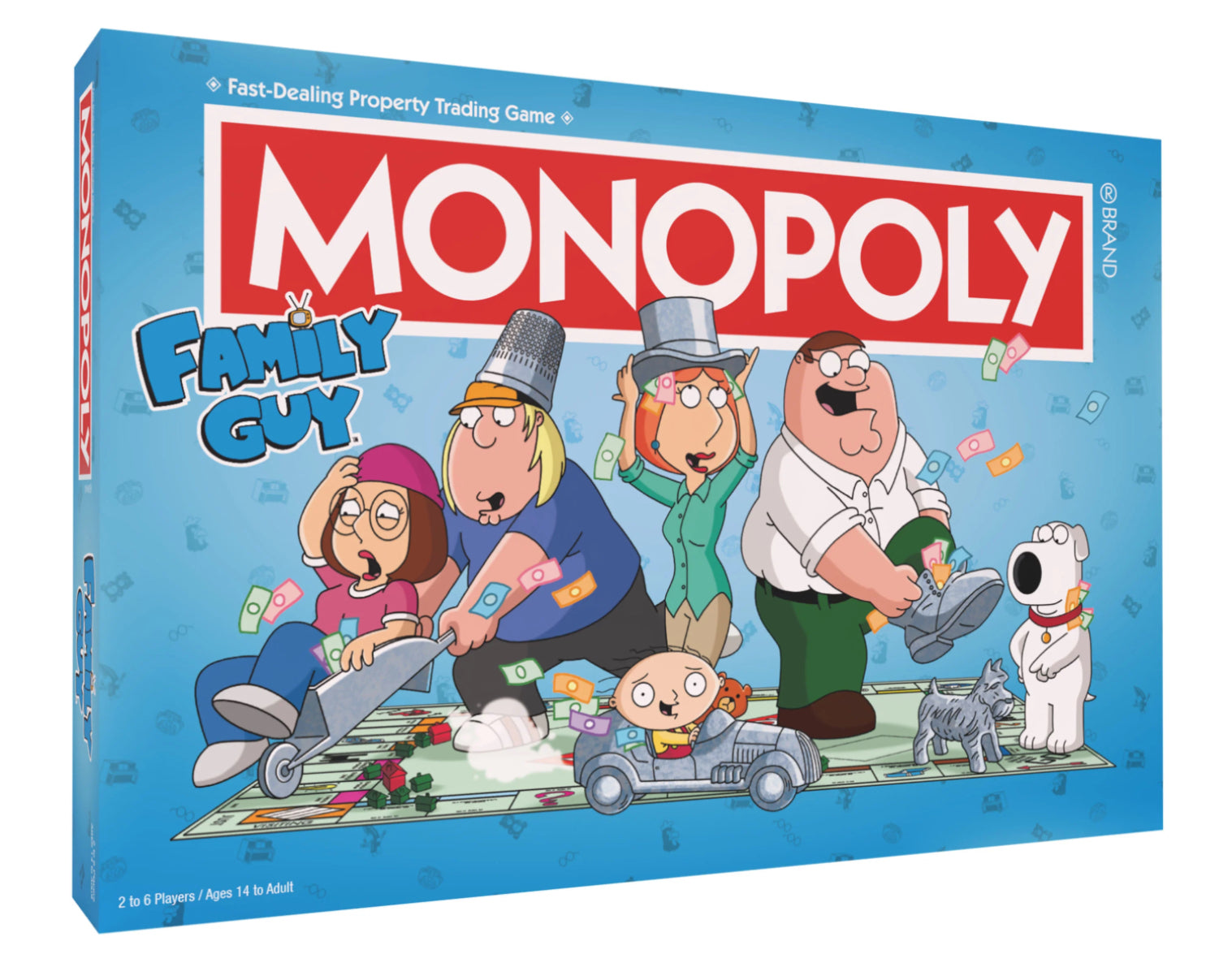 Family Guy Monopoly Board Game - Official Collectible Edition for Adults & Fans - Perfect for Game Nights, Parties & Themed Events