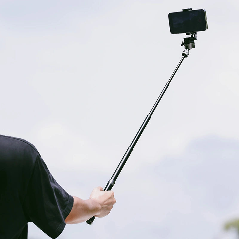 Ulanzi MT 63 Portable Mini Tripod Stand with Phone Mount - Compact Lightweight Travel Tripod for Smartphones, DSLR Cameras & Vlogging - Perfect for Travel, Photography & Content Creation