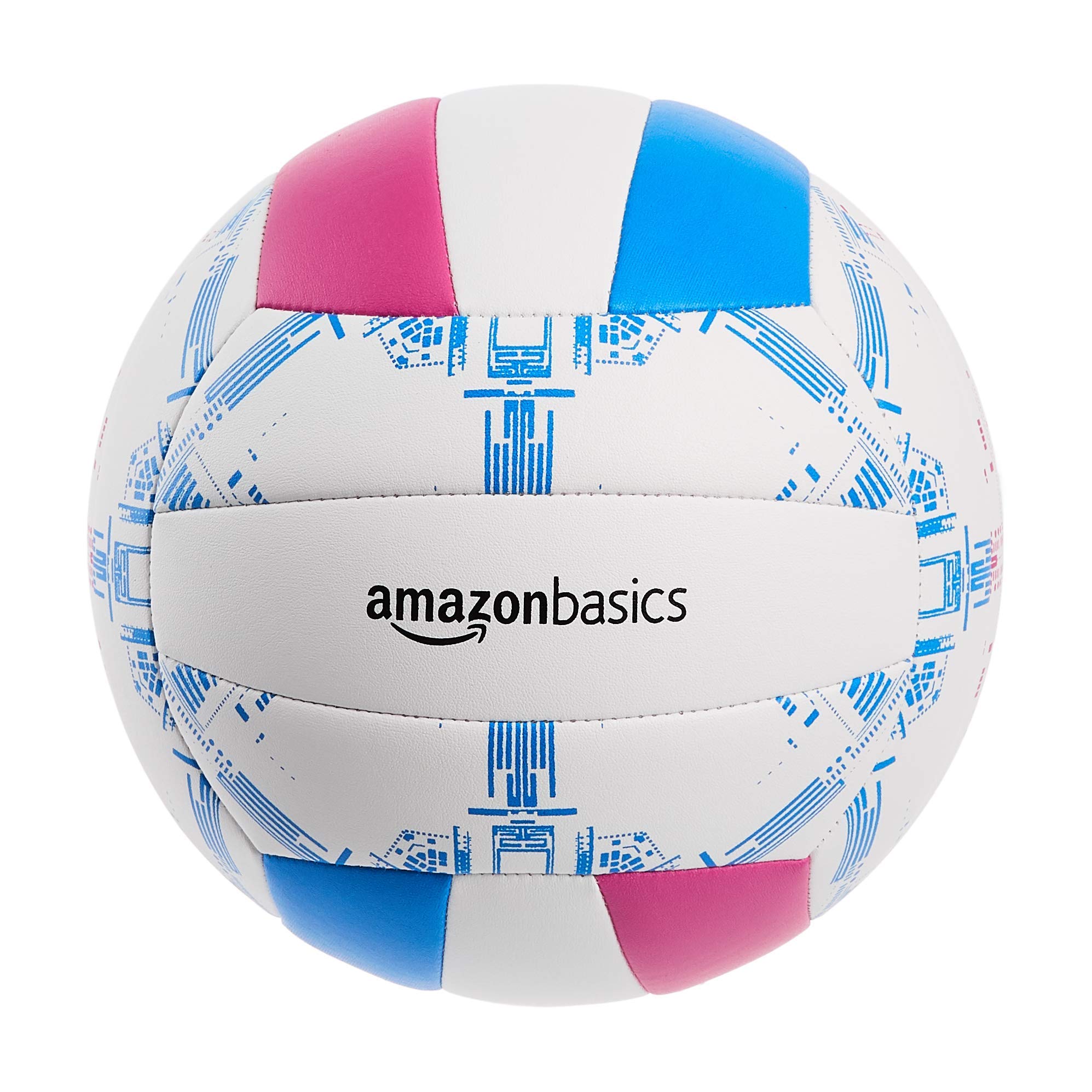 Amazon Basics Official Size 5 Volleyball for Outdoor & Indoor Games - Perfect for Beach, Backyard, and Gym Play