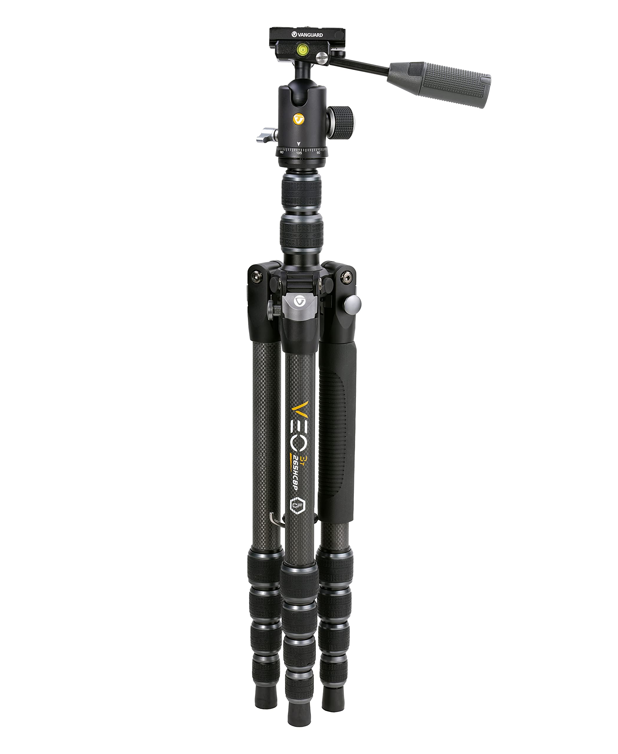 Vanguard VEO 3T 265HCBP Carbon Fiber Travel Tripod with Ball Head - 65