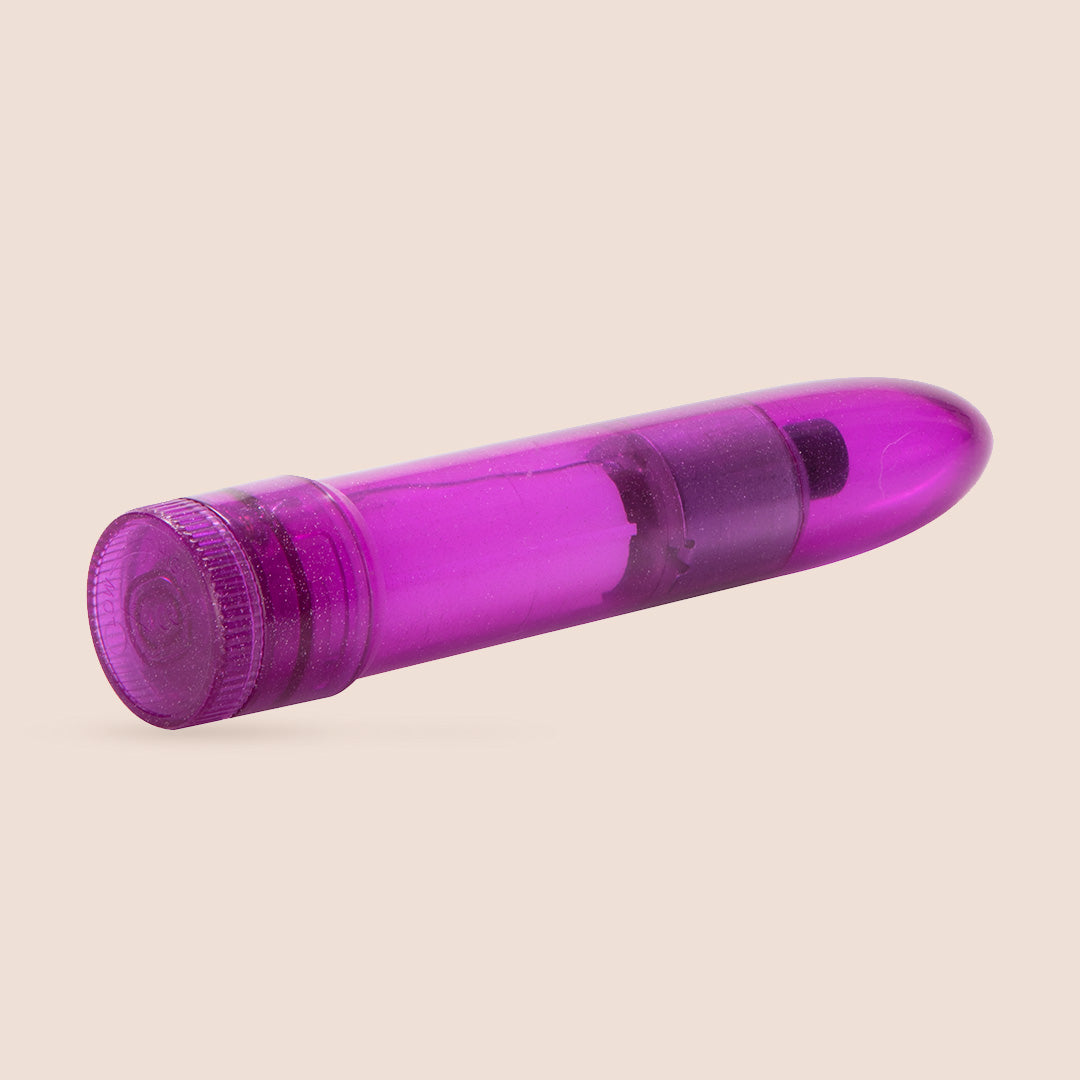 CalExotics Mini Pearlessence® Sparkly ABS Bullet Vibrator - Waterproof & Rechargeable for Discreet Pleasure | Perfect for Travel & Solo Play