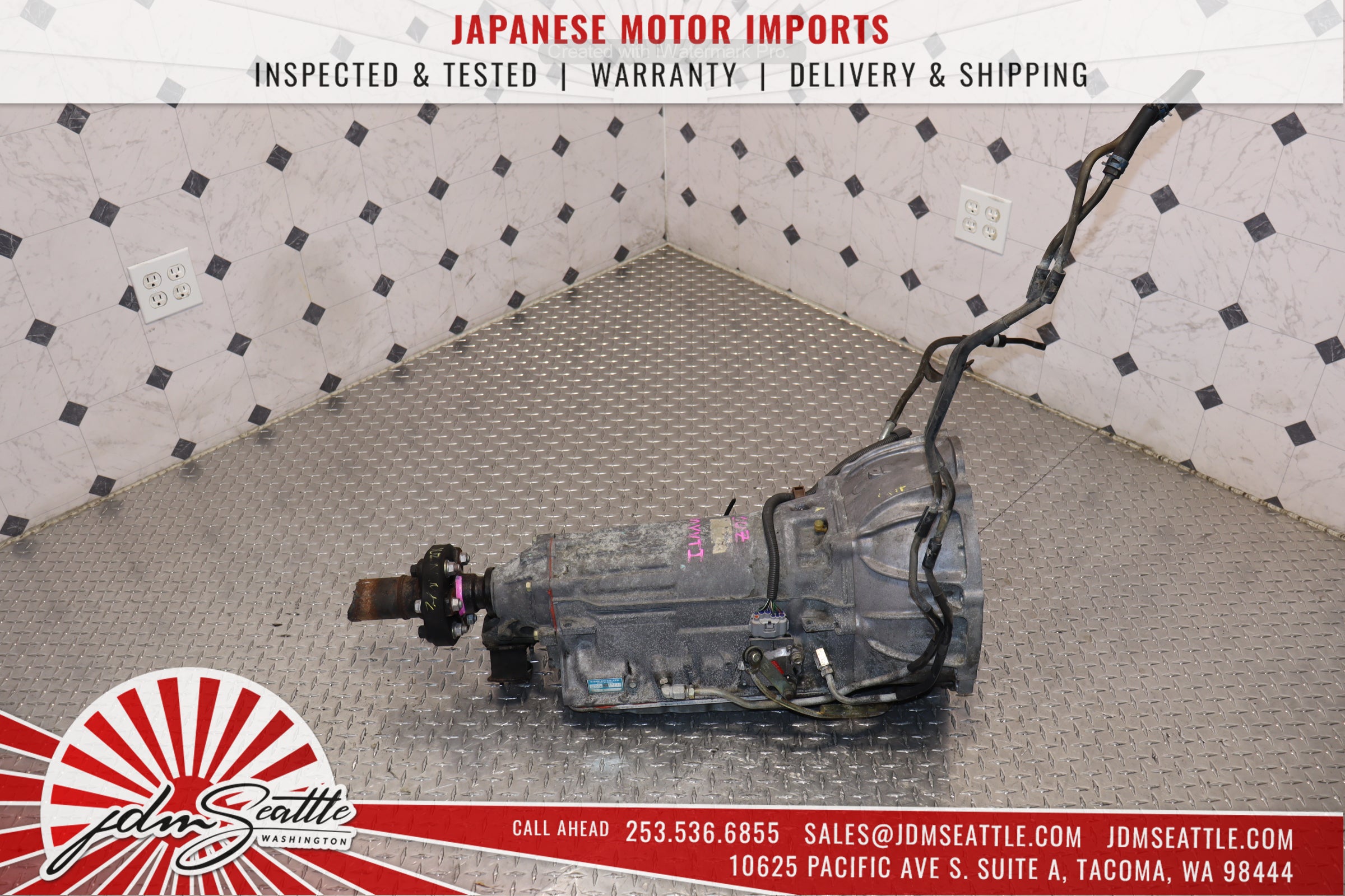 JDM 1UZ Automatic Transmission 1991-1997 - Compatible with Lexus LS400 GS400 SC400 1UZ-FE Non-VVTI - Perfect for Engine Swap & Performance Upgrades