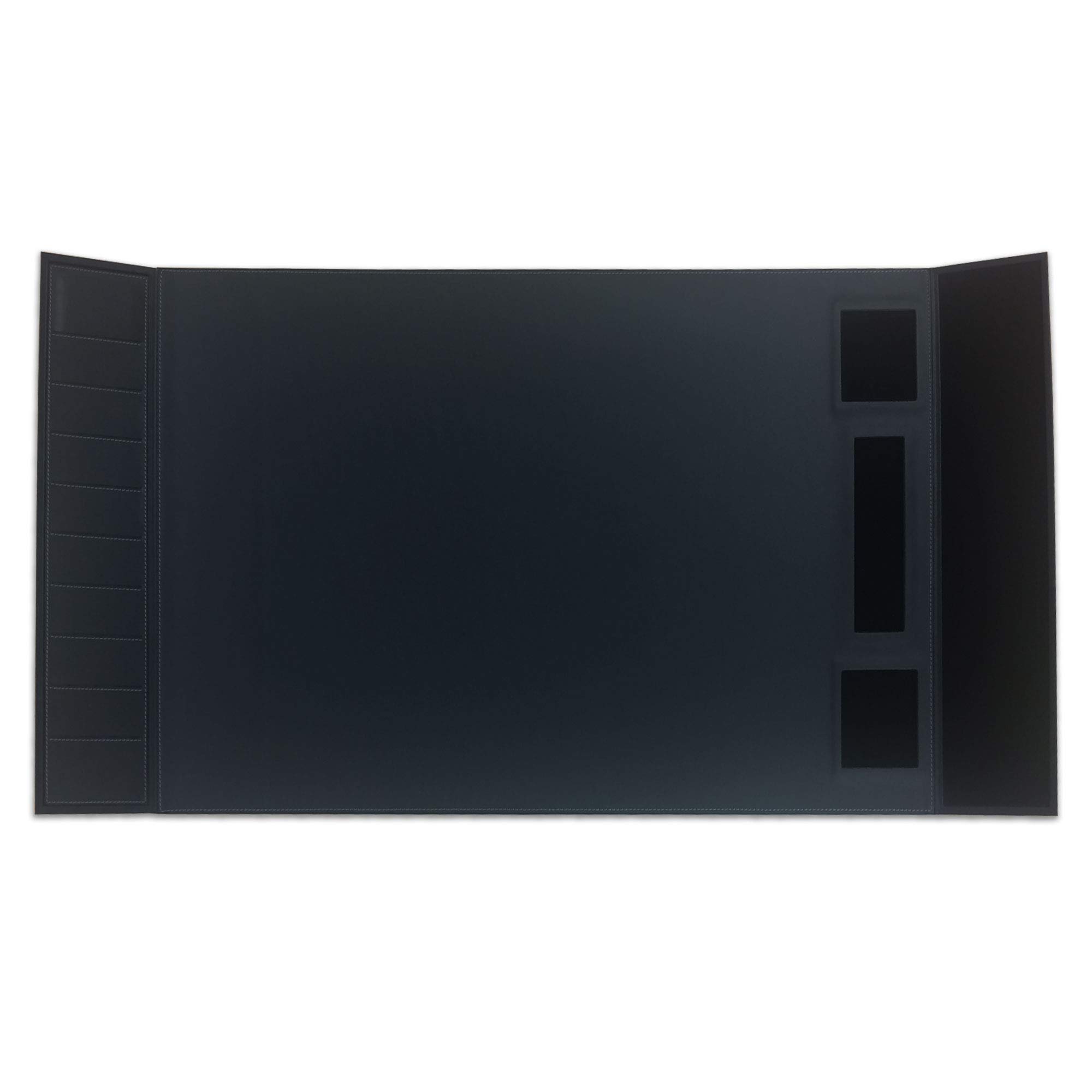 Premium Black Leather Desk Mat 34