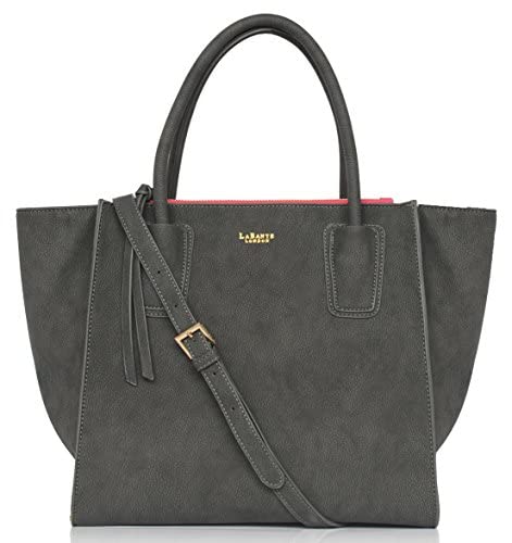 LaBante London 'Demi' Vegan Leather Shoulder Bag for Women - Stylish & Cruelty-Free Handbag for Work, Travel & Everyday Use