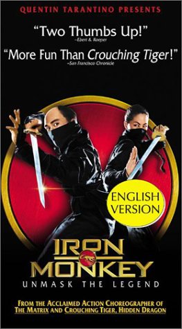 Iron Monkey [VHS] - Classic Martial Arts Movie for Collectors & Kung Fu Fans - Perfect for Movie Nights & Martial Arts Enthusiasts