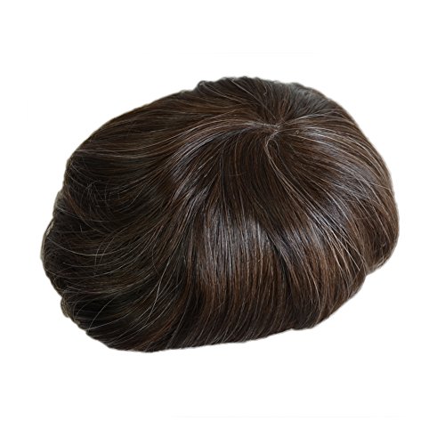 #320(Darker Brown with 20% Gray Hair)