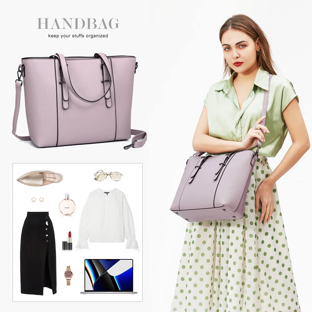 Stylish Women's Purses & Handbags - Fashionable Tote, Shoulder & Top Handle Satchel Bags for Ladies | Perfect for Work, Travel & Everyday Use