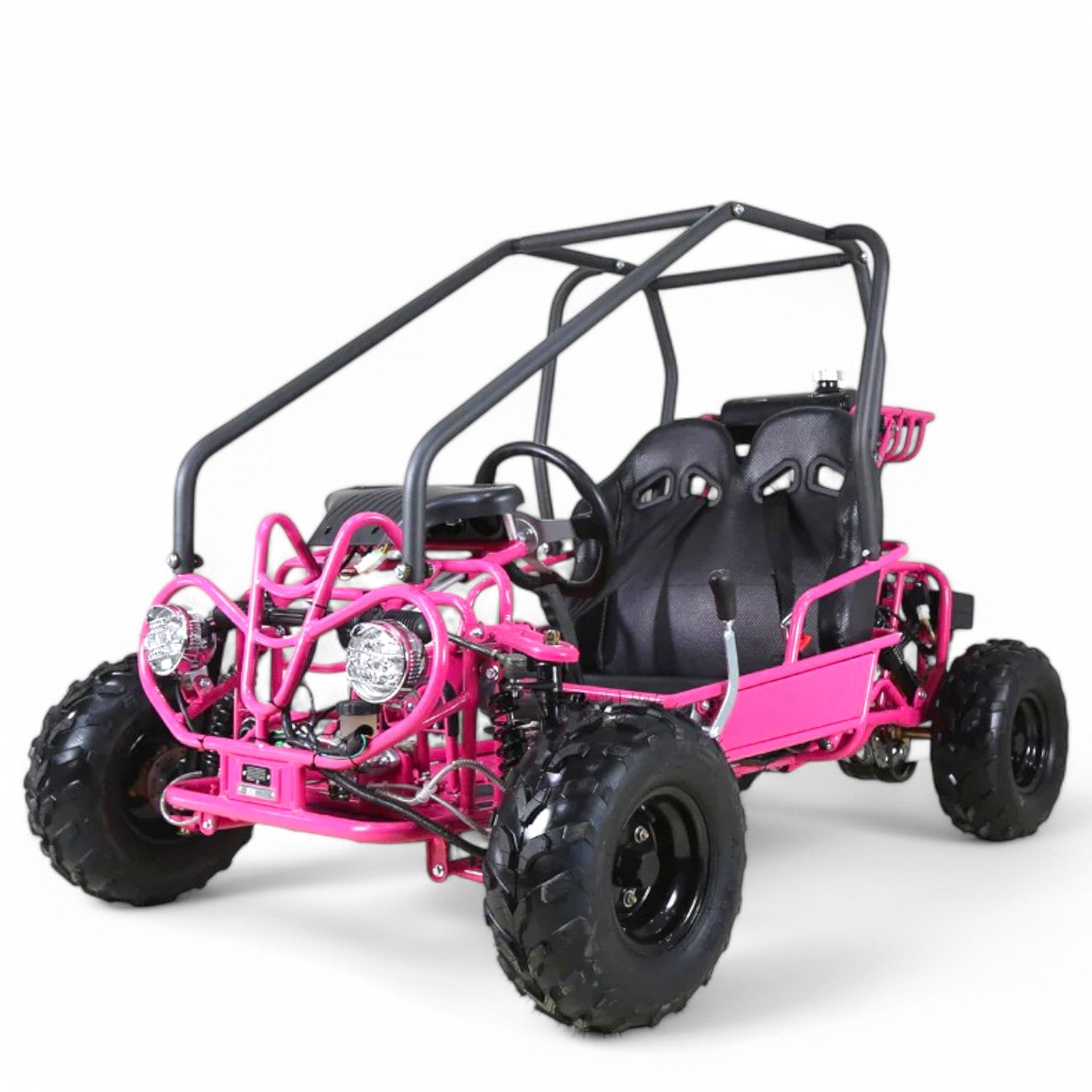 TaoMotor 107cc Kids Go Kart - Gas Powered Off-Road Go Kart for Children Ages 6-12 - Perfect for Backyard Racing, Off-Road Trails, and Outdoor Family Fun