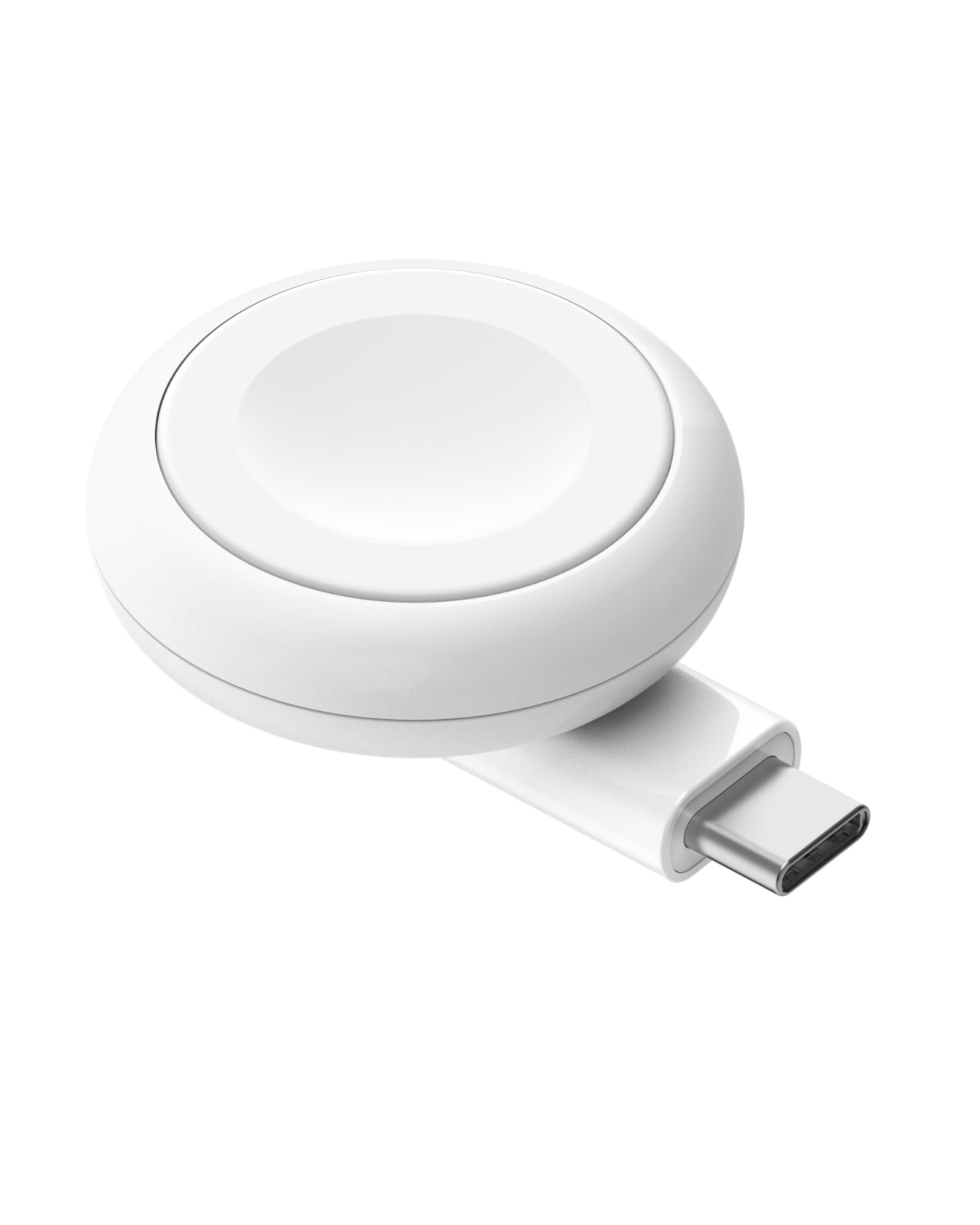 Belkin MFi Certified Portable USB-C Apple Watch Charger - Fast Charging for Apple Watch Series 9/8/7/Ultra & SE - Compatible with MacBook, iPhone 16, iPad Pro - Compact Travel Charger for Home, Office & Gym - White