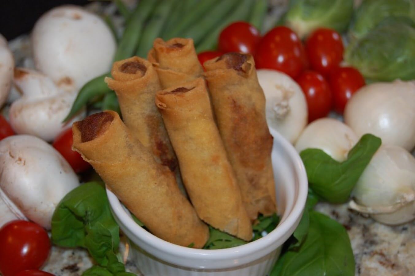 Premium Frozen Peking Duck Spring Rolls - 100 Count Case - Perfect for Catering, Parties & Asian Cuisine Lovers