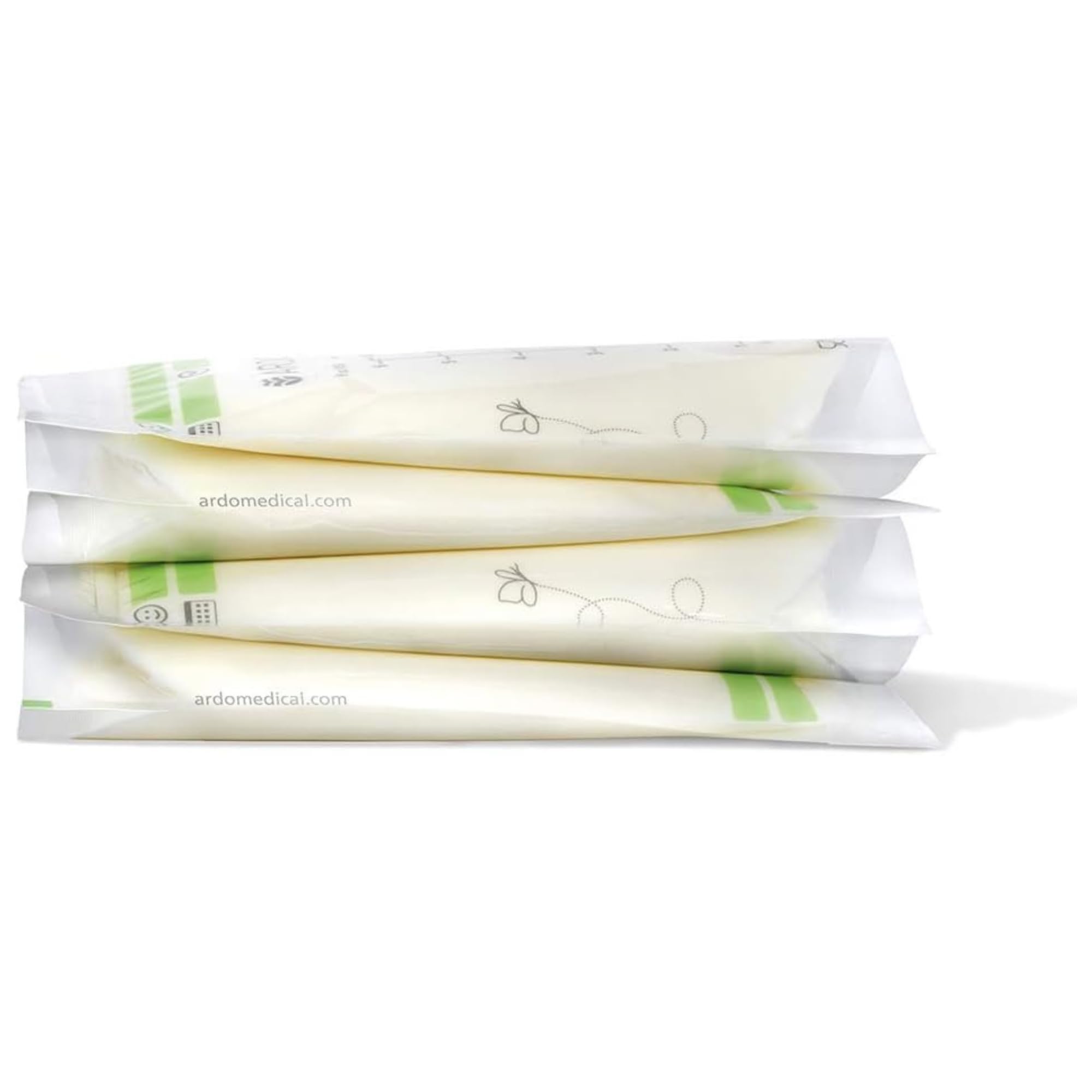 Ardo Easy Store 180ml Breast Milk Storage Bags - 25 Pre-Sterilized Disposable Freezer Bags for Refrigerator & Freezer Storage | BPA-Free, Leak-Proof with Double Zipper | Perfect for Pumping, Storing & Organizing Breast Milk (180ml, 25 Count)