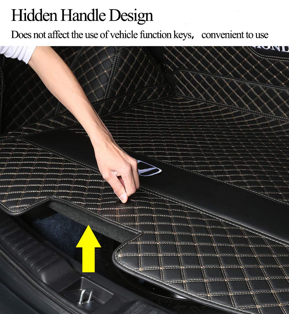 2018-2021 Audi Q5 Cargo Liner - Heavy Duty All Weather Trunk Mat with 3D Full Coverage Protection | Waterproof Pet & Dog Car Mat in Black | Perfect for Road Trips, Grocery Hauling & Pet Transport