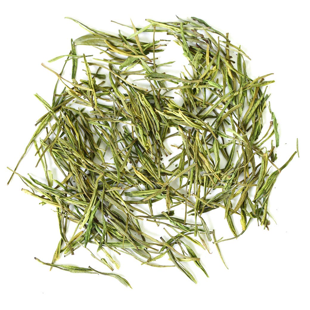 Premium Anji Bai Cha Green Tea - 2 Pack (250g/8.8oz Each) | Supreme Grade Spring Loose Leaf Tea | Authentic Chinese White Tea for Daily Wellness, Meditation & Gift Giving