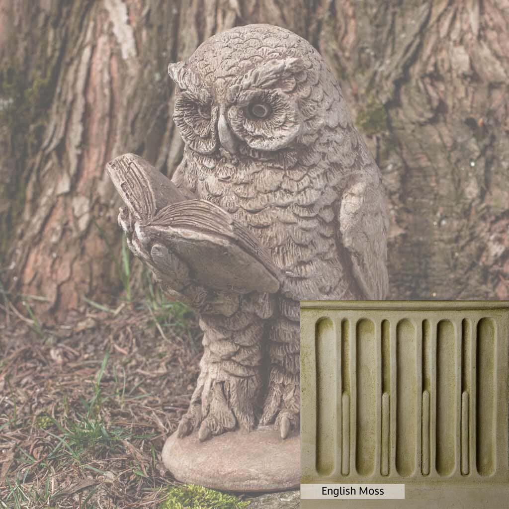 Campania International Scholarly Owl Statue - Elegant Home & Office Decor for Study Rooms, Libraries, and Academic Spaces