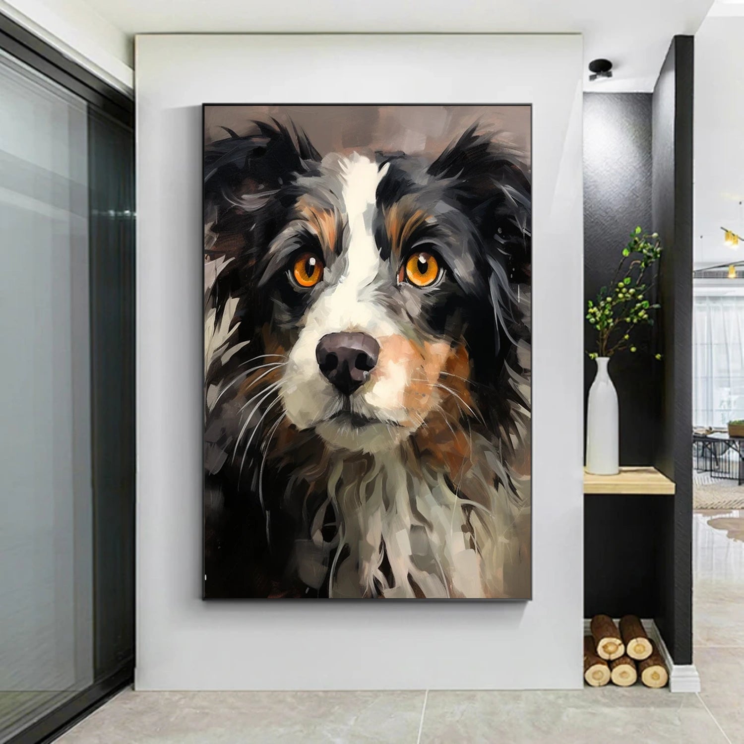 Animal Art Painting #AP128 - Handmade Wildlife Canvas Art for Home & Office Decor | Perfect for Living Room, Bedroom, and Gift Giving