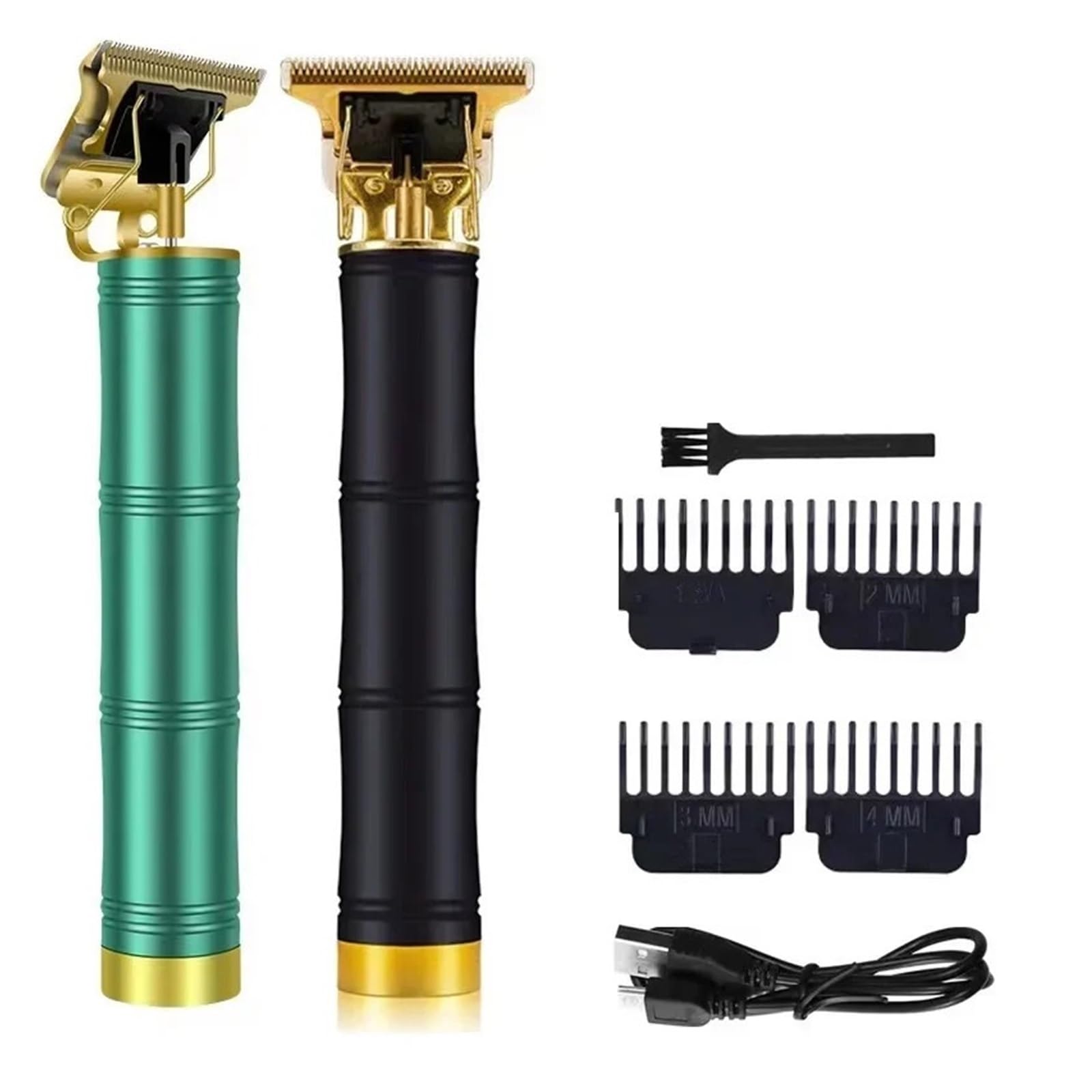 Professional T9 Rechargeable Electric Hair Clipper & Beard Trimmer for Men - Cordless Hair Cutting Machine, Barber-Grade Shaver - Perfect for Home Grooming, Travel & Professional Use (DragonA-no Box)
