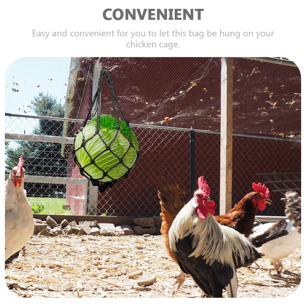 2pcs Stainless Steel Foraging Bag & Chew Toy for Cockatiels, Parakeets, and Birds - Durable Pet Feeder with Hooks for Chicken Coop & Feeding Rope - Perfect for Mental Stimulation and Playtime