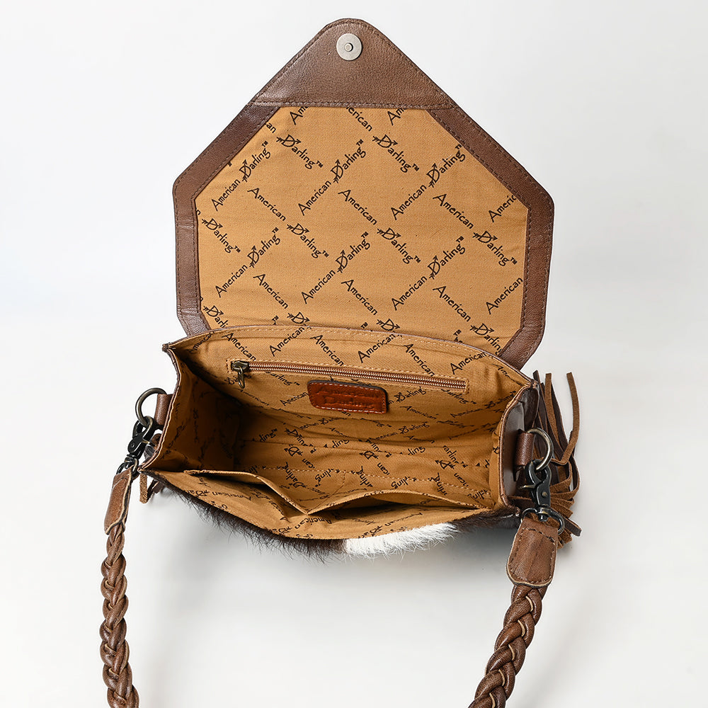 Genuine Western Leather Women's Handbag - American Darling Envelope Purse for Cowgirl Style | Perfect for Rodeo, Country Music Festivals & Western Fashion
