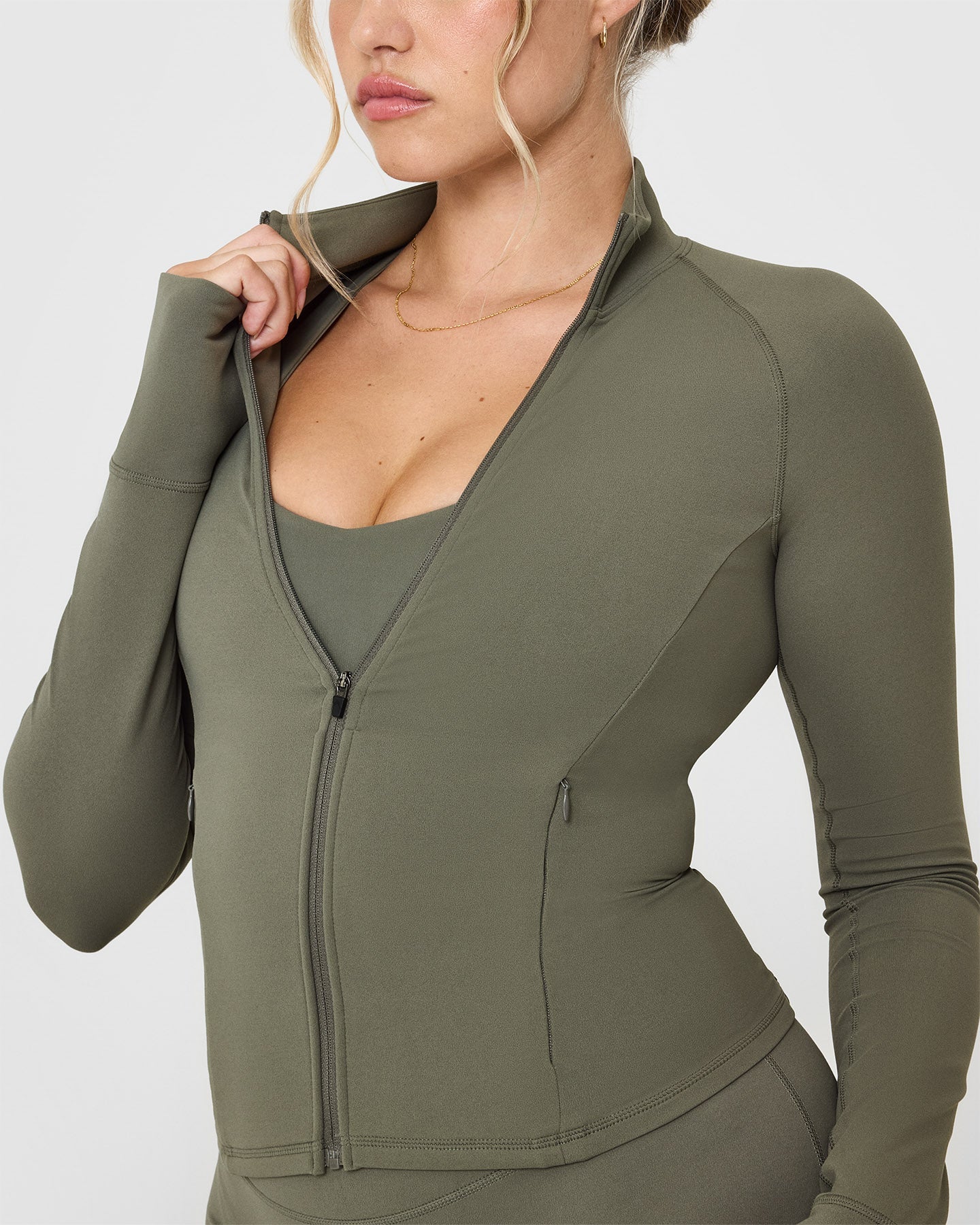 SoftMotion™ Jacket for Men & Women - Lightweight Water-Resistant Alpine Green Outdoor Jacket - Perfect for Hiking, Camping & Travel