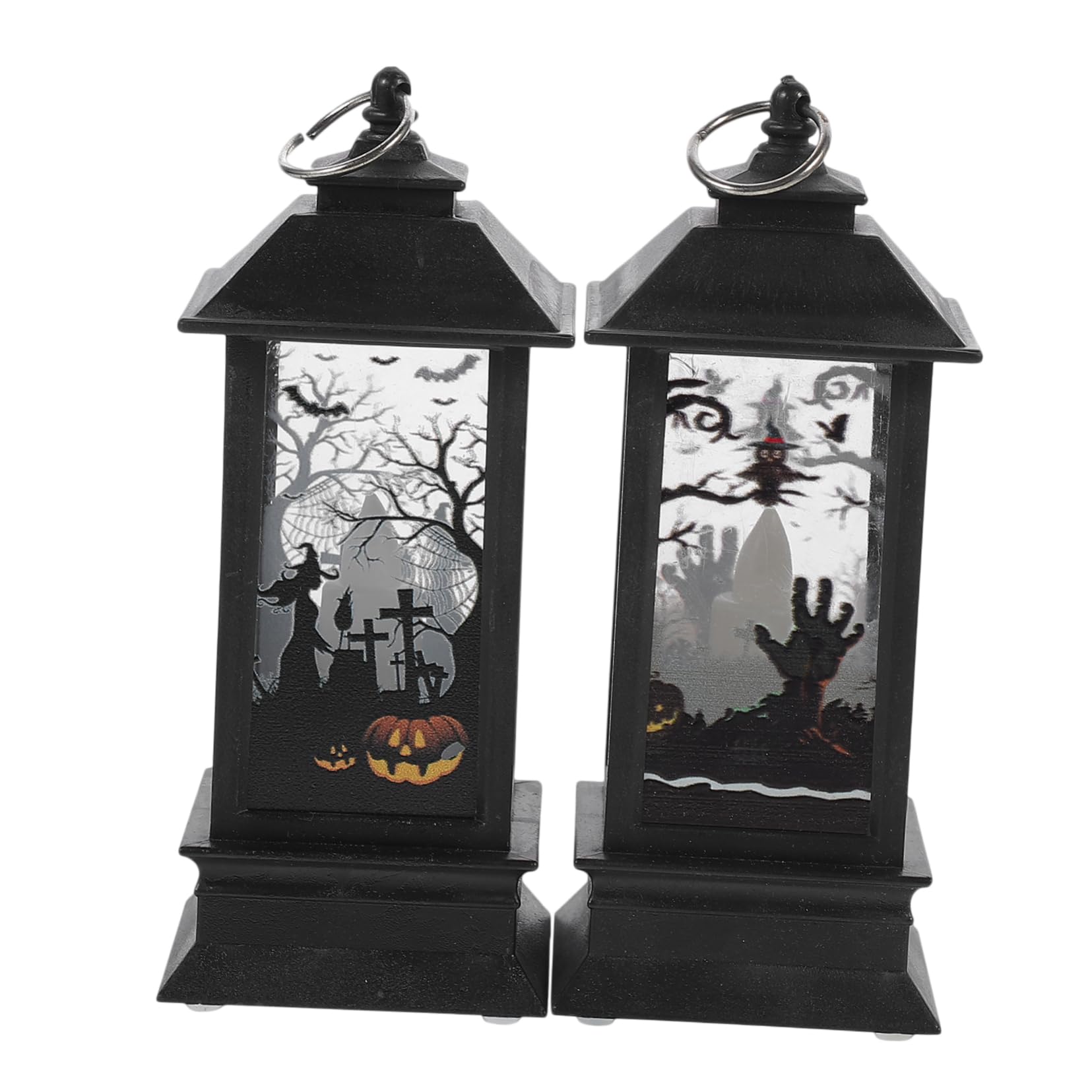 OSALADI Halloween Tea Light Candle Holder - Spooky Festival Decor for Halloween Party, Home, and Outdoor Decorations