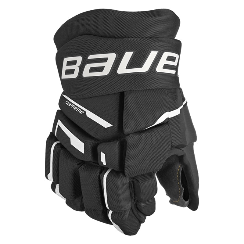 Bauer Supreme M3 Junior Hockey Gloves - Lightweight & Durable for Youth Players - Perfect for Ice Hockey Training & Games