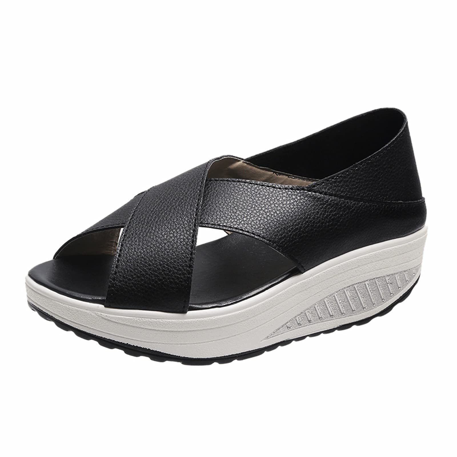 Women's Slip On Casual Shoes - Comfortable Oxford Flats for Women & Men | Water Resistant & Lightweight | Perfect for Walking, Travel, Work & Daily Wear (Black, Size 6.5)