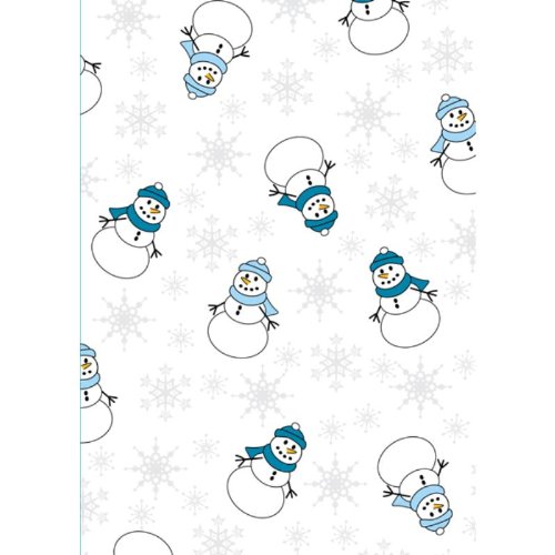 Make N' Mold Dress My Cupcake Small Snowman Treat Bags - DIY Christmas Party Favor Bags for Holiday Baking & Gift Giving