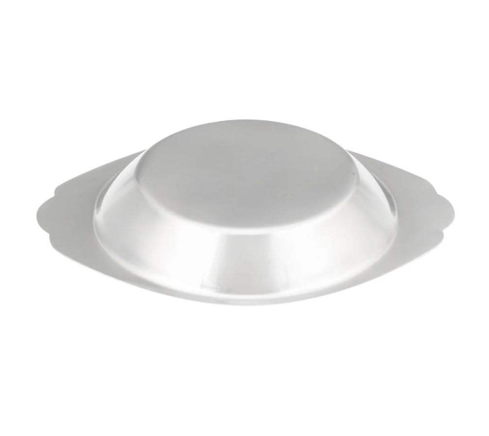 Soro Essentials 10 oz Stainless Steel Round Au Gratin Dish Set of 2 - Oven Safe Baking Pans for Individual Servings, Casseroles, Lasagna & Desserts | Perfect for Dinner Parties, Holiday Meals & Family Gatherings