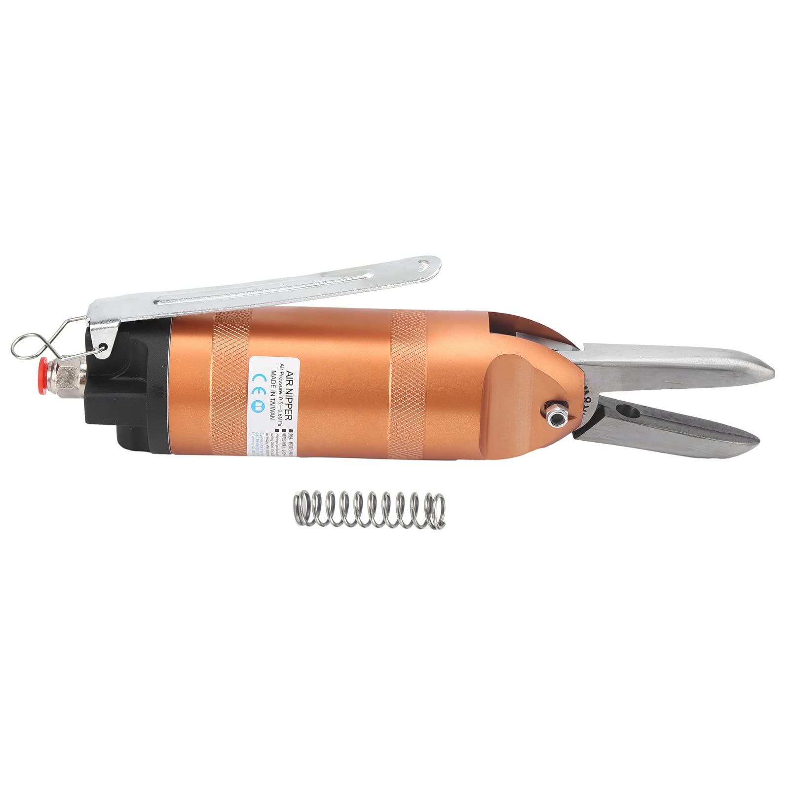 KP-772 Alloy Steel Air Shear Nipper - Heavy Duty Wire Cutter for Copper, Iron, Stainless Steel & Plastic - Perfect for HVAC, Electrical Work & DIY Projects