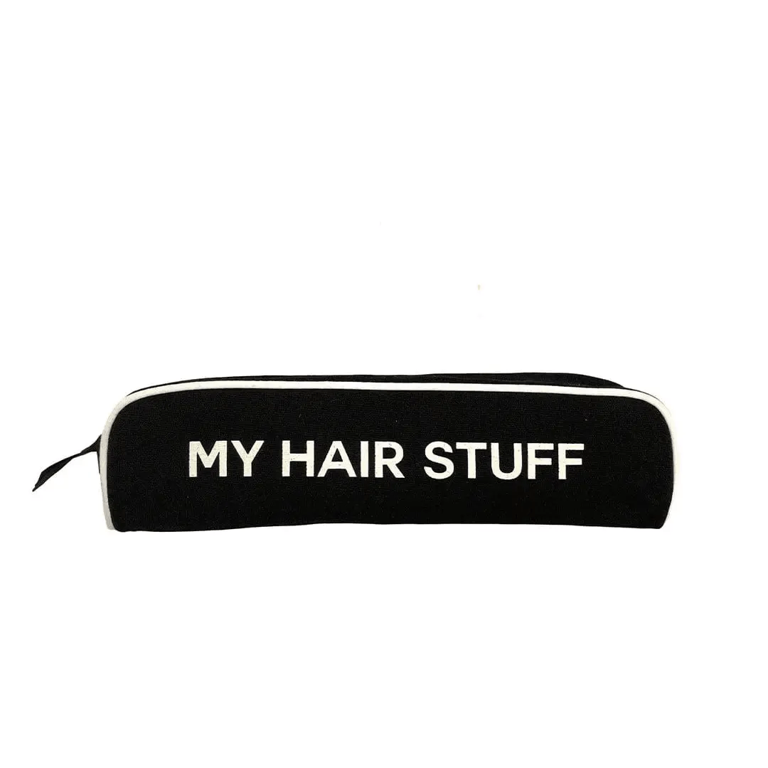 Premium Hair Accessories Travel Case - Black | Compact & Durable Organizer for Brushes, Combs & Styling Tools | Perfect for Vacations, Gym & On-the-Go Use