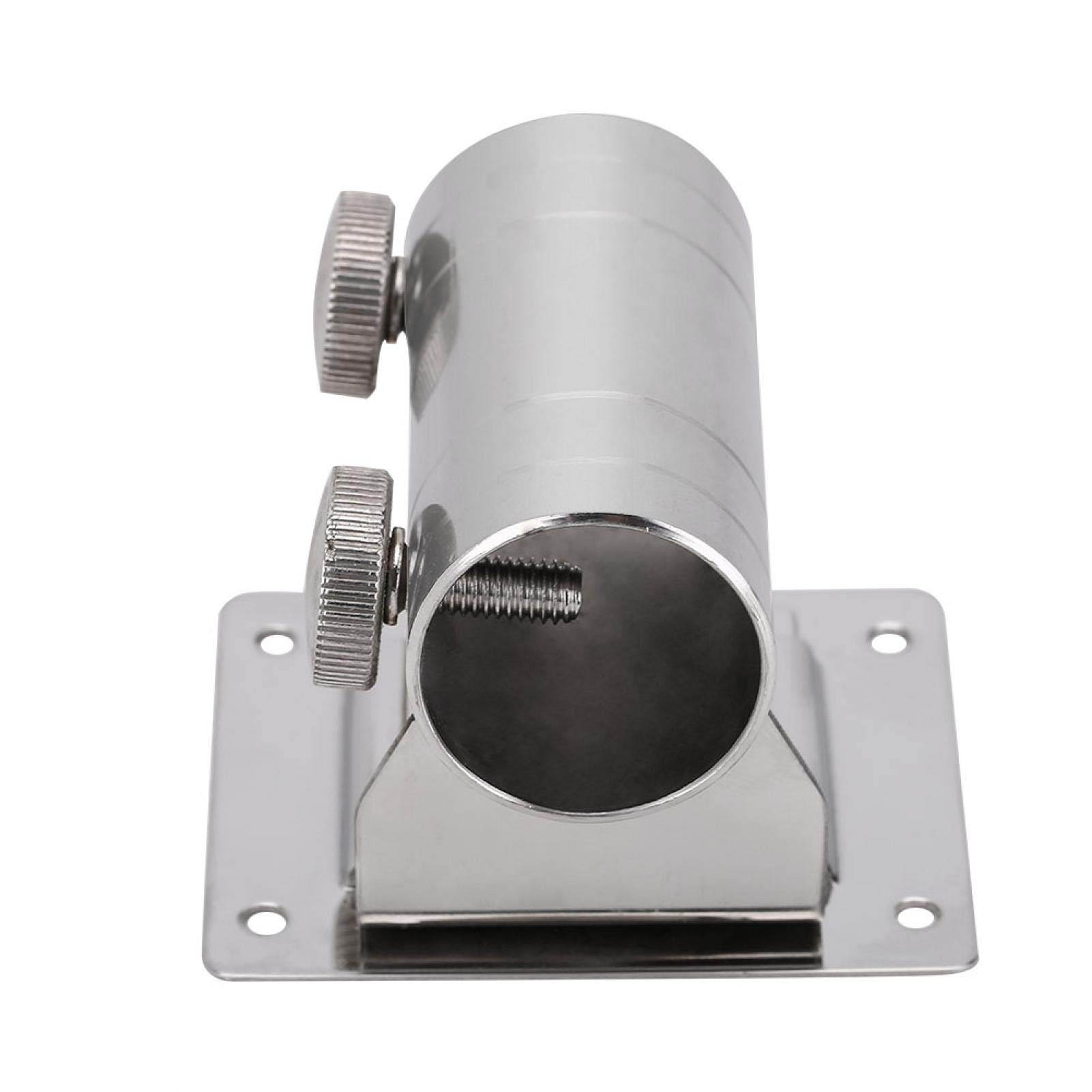 Heavy Duty Stainless Steel Umbrella Stand Base - Detachable Adjustable Holder Bracket for Patio, Garden, Beach & Fishing Box - Weatherproof Outdoor Umbrella Stand for Sun Shade, Market Stall & Camping