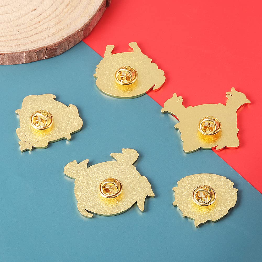 Genshin Impact Hu Tao Brooch Pin - Anime Cosplay Enamel Lapel Pin - Perfect Gift for Fans, Women, Girls - Ideal for Cosplay, Conventions & Collectors