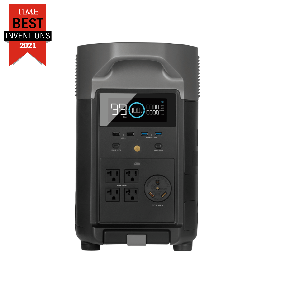 EcoFlow DELTA Pro Portable Power Station 3600Wh | Solar Generator for Home Backup, Camping & RV | Fast Charging, Expandable Battery | Costco Exclusive Deal