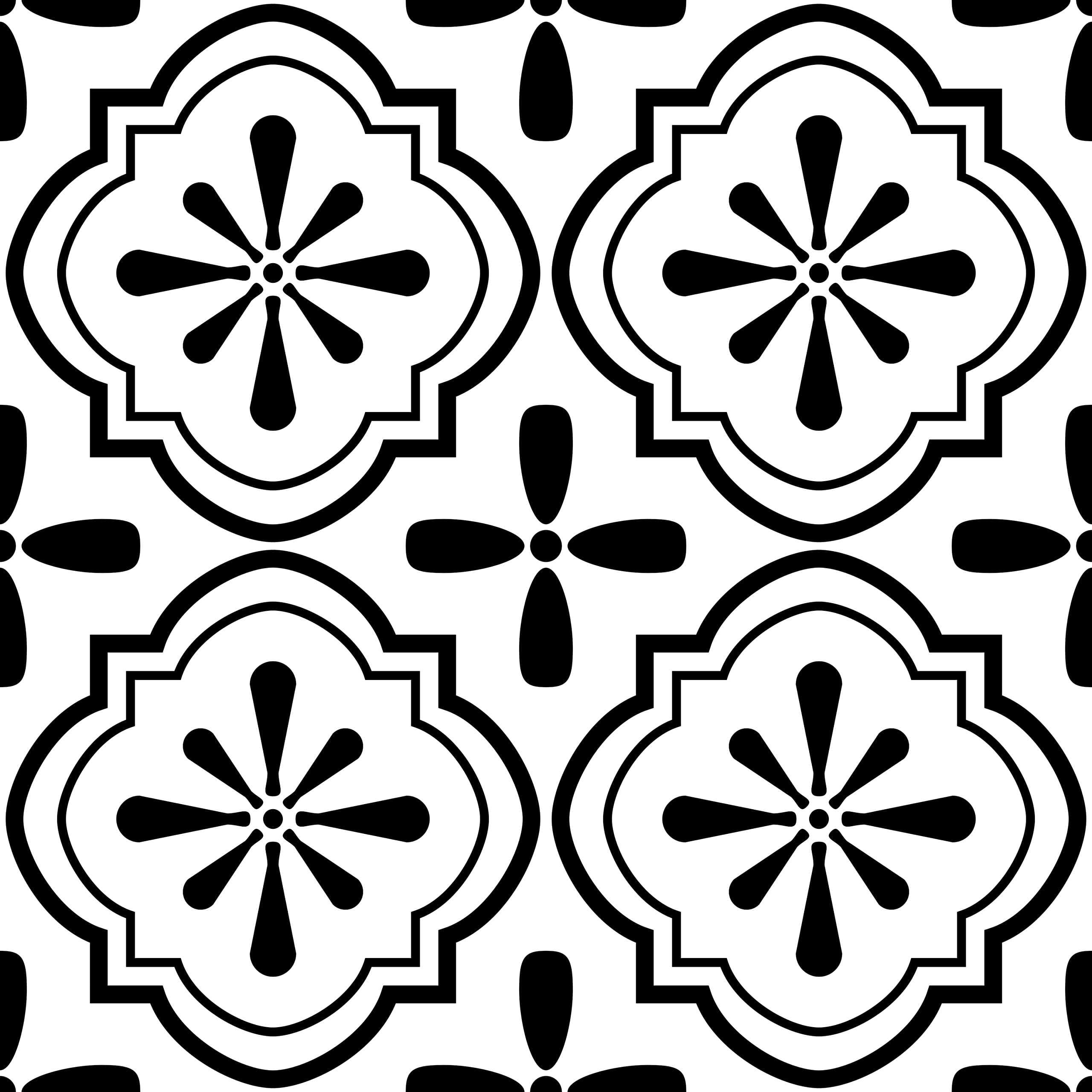 RoomMates FT4607BX Cosmos Black and White Peel and Stick Floor Tile - Self-Adhesive Vinyl Flooring for Kitchen, Bathroom, Laundry Room & Home Decor