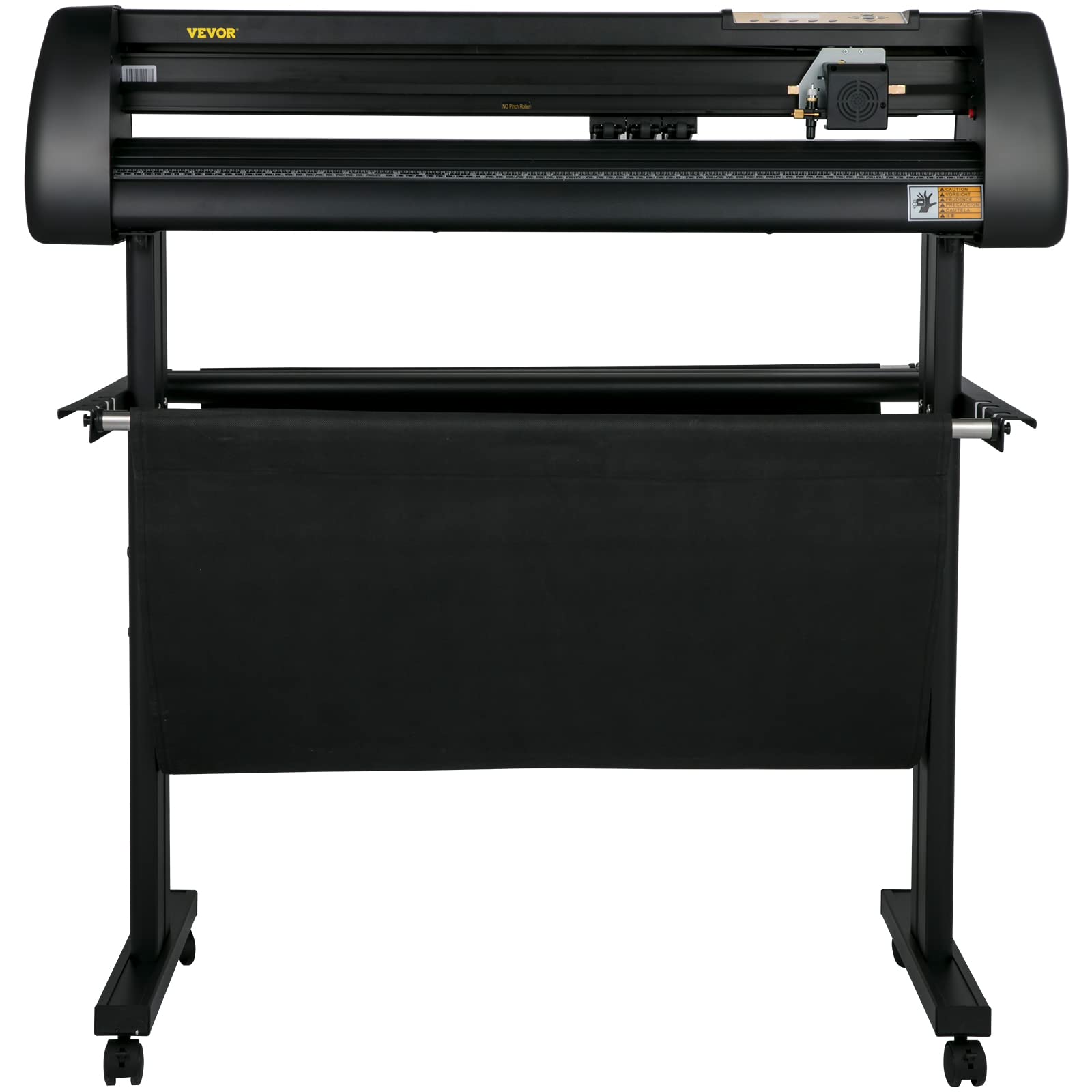 VEVOR 34-Inch Offline Vinyl Cutter Machine with USB & Floor Stand - Adjustable Speed & Pressure Plotter for Sign Making, Decals, Stickers | Perfect for Home DIY, Small Business & Commercial Signage Projects