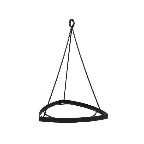 Lina Hanging Planters - Modern Indoor/Outdoor Flower Pots with Drainage Holes - Perfect for Home Decor, Balcony, Garden & Office Plants (Set of 3)