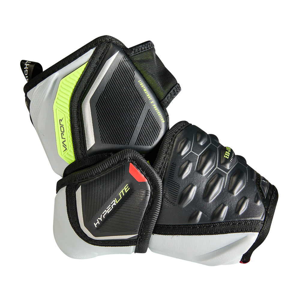 Bauer Vapor HyperLite Junior Ice Hockey Elbow Pads - Youth Protective Gear for Ice Skating & Hockey Practice - Lightweight & Durable Elbow Guards for Kids