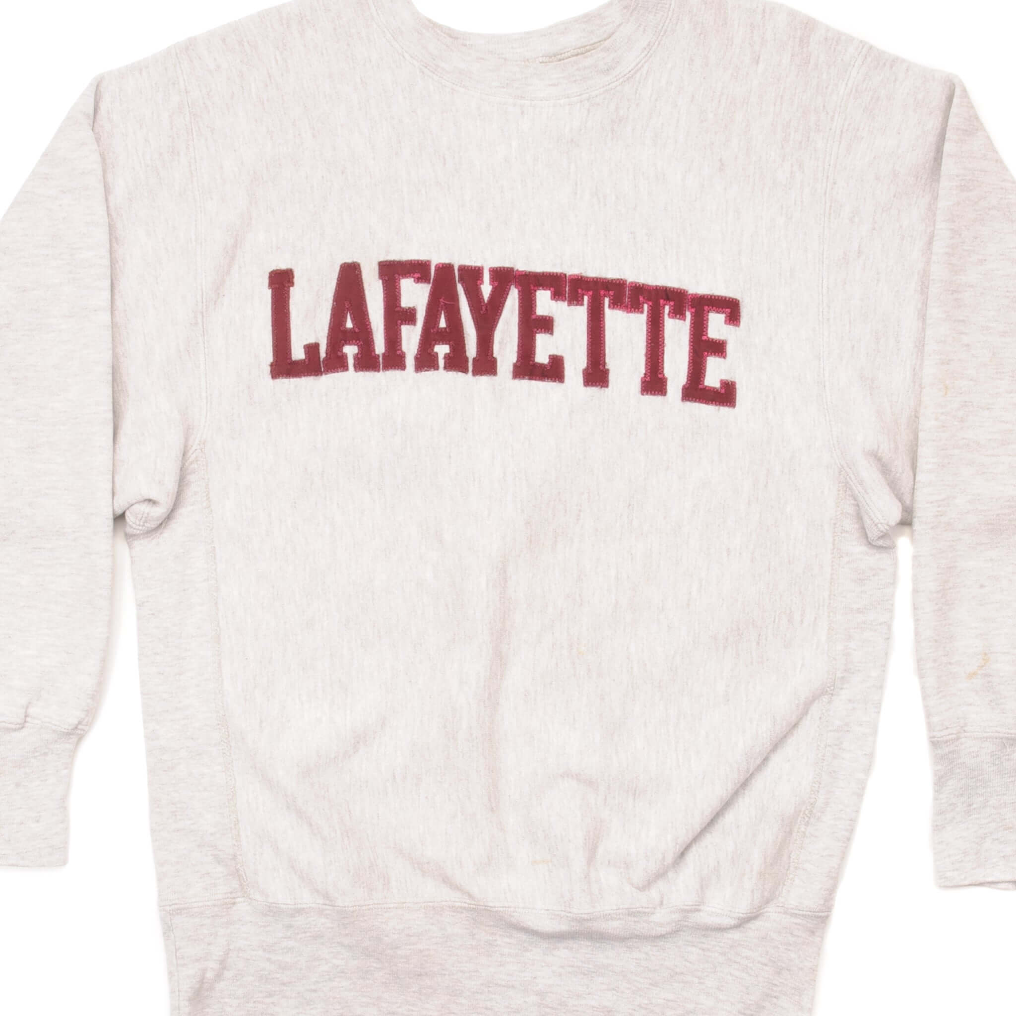 Vintage Champion Reverse Weave Lafayette Sweatshirt 1990s Large Made in USA - Retro Streetwear for Men & Women, Perfect for Casual Outfits and Gym Wear