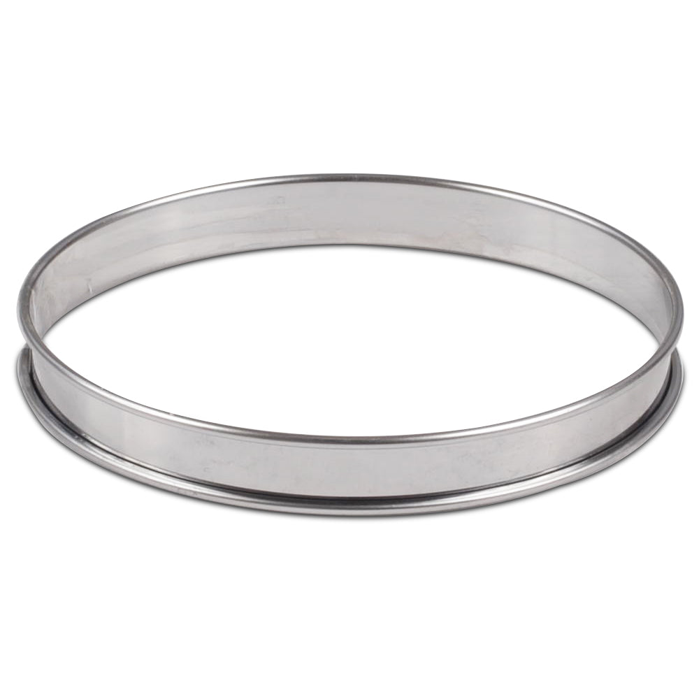 Flan Ring - 0.75 Inch Height Sterling Silver Stackable Band Ring for Women | Perfect for Everyday Wear, Layering & Special Occasions