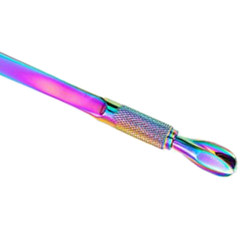 LOSA C-Curve Nail Art Pincher - Professional Cuticle Pusher & Pinching Tool for Manicures - Multicolor Beauty Accessories for Salon, Home Nail Care & DIY Nail Art