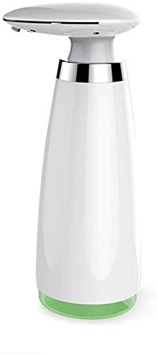 MUWIZ Automatic Soap Dispenser - Touchless Hand Sanitizer Dispenser for Kitchen & Bathroom, White | Smart Liquid Soap Dispenser with Motion Sensor for Home, Office, Restaurant Use