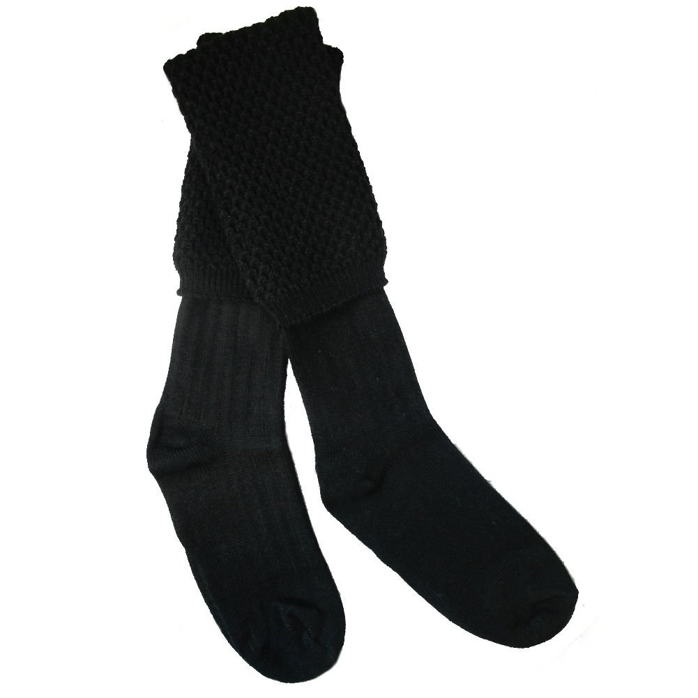 Men's Value Marching Piper Bobble Kilt Hose Socks - Traditional Scottish Highland Dress Accessories for Bagpipe Players & Celtic Events
